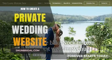 Crafting Your Private Wedding Website: A Step-by-Step Guide