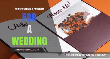 Crafting the Perfect Wedding Program: A Step-by-Step Guide