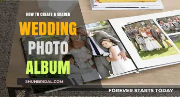 Creating a Shared Wedding Photo Album: Tips and Tricks