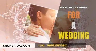 Crafting the Perfect Wedding Slideshow: Tips and Tricks for Success