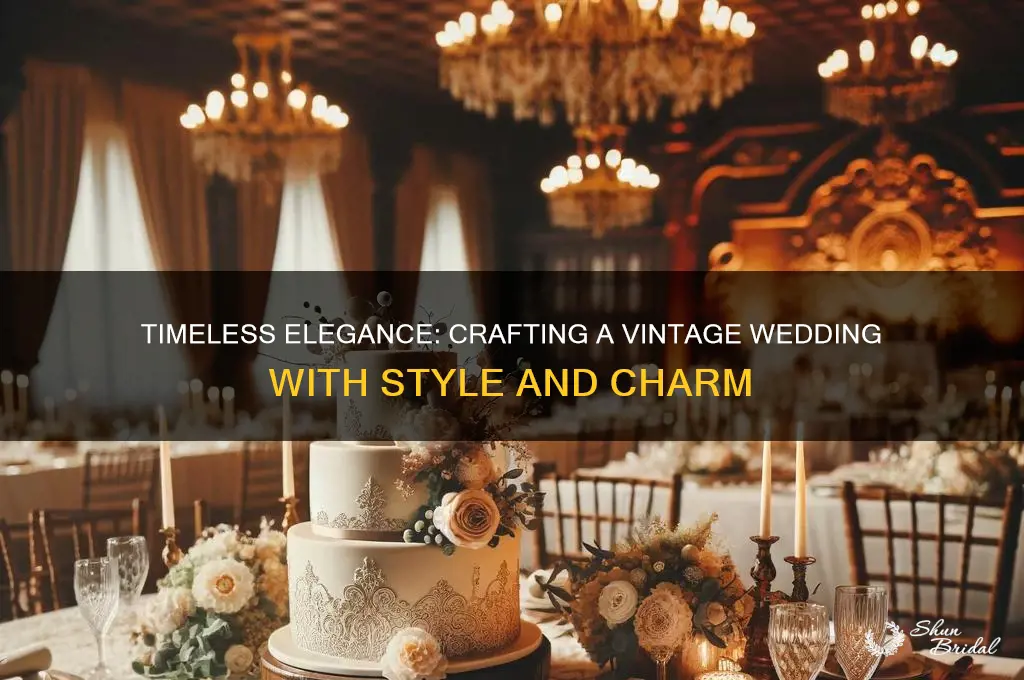 how to create a vintage wedding