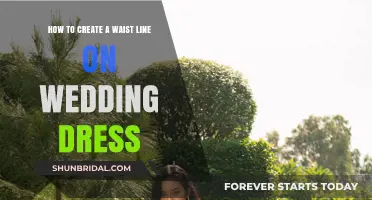 Creating a Waist Line: Wedding Dress Secrets