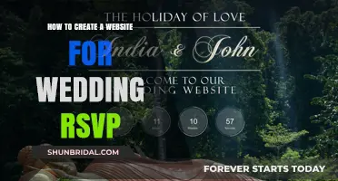 Creating a Wedding RSVP Website: A Step-by-Step Guide