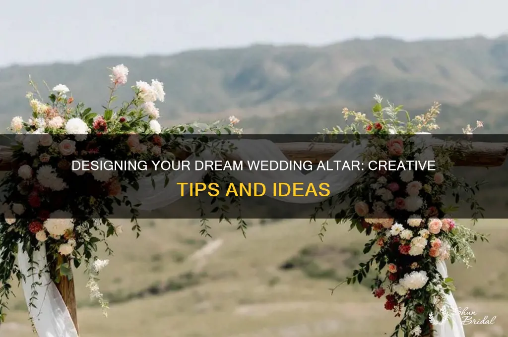 how to create a wedding altar