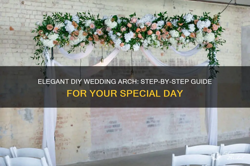 how to create a wedding arch