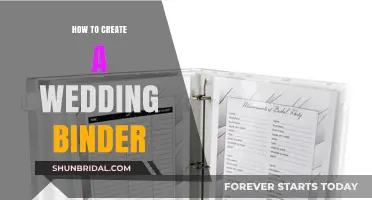 Organize Your Dream Wedding: A Step-by-Step Guide to Creating a Wedding Binder