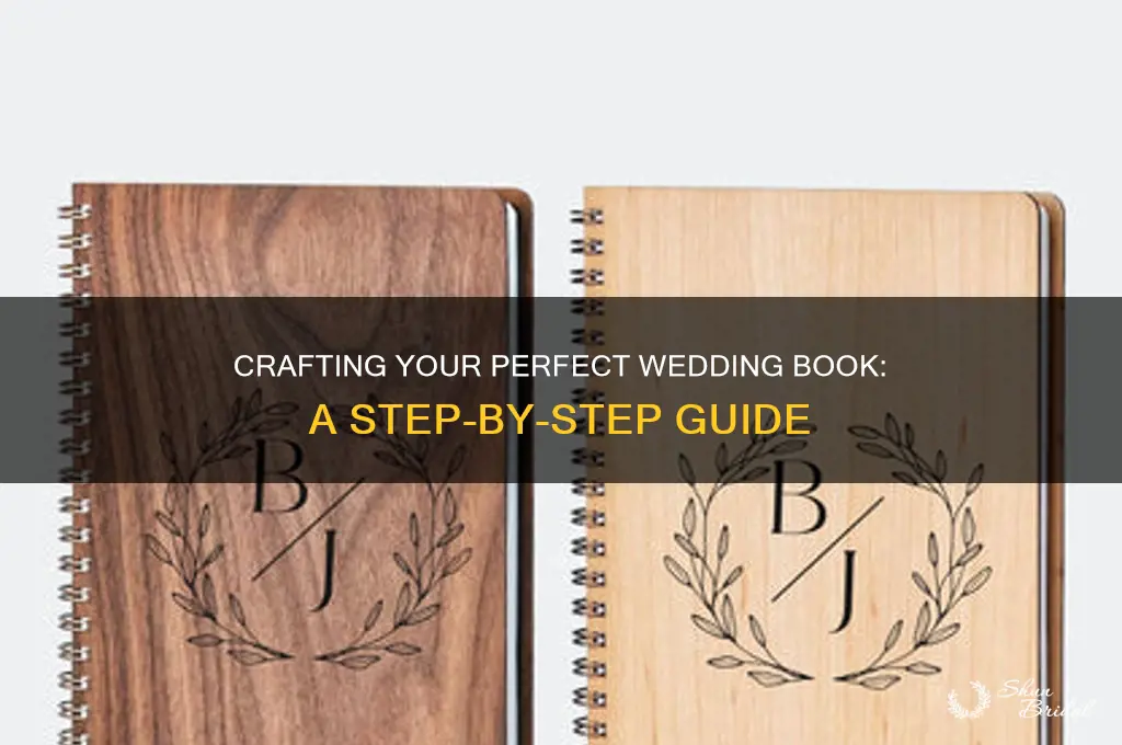 how to create a wedding book