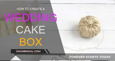 Creating a Wedding Cake Box: A Step-by-Step Guide