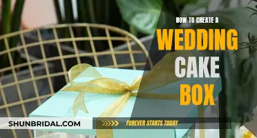 Creating a Wedding Cake Box: A Step-by-Step Guide