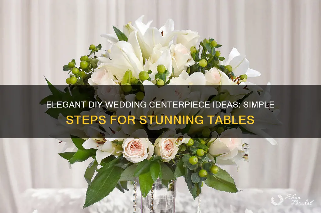 how to create a wedding centerpiece