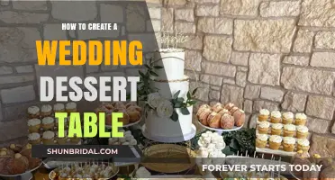 Sweet Celebrations: Crafting the Perfect Wedding Dessert Table