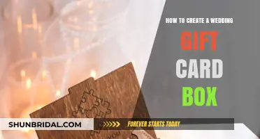 DIY Wedding Gift Card Box: Creative Ideas for Your Special Day