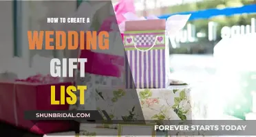 Crafting Your Perfect Wedding Gift List: Tips and Ideas