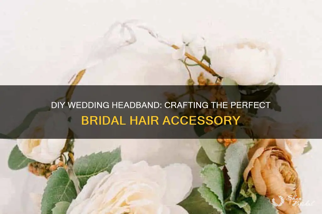 how to create a wedding headband