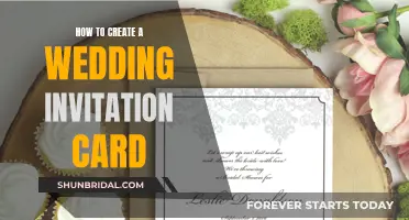 Designing the Perfect Wedding Invitation Card