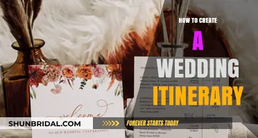 Crafting the Perfect Wedding Itinerary: A Step-by-Step Guide