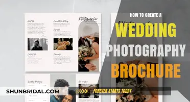 Crafting a Wedding Photography Brochure: Tips and Tricks