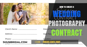 Essential Steps to Drafting a Wedding Photography Contract