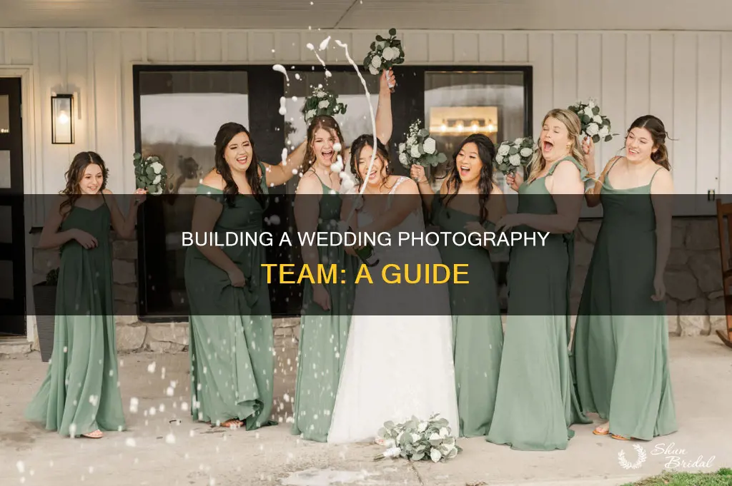 how to create a wedding photography team