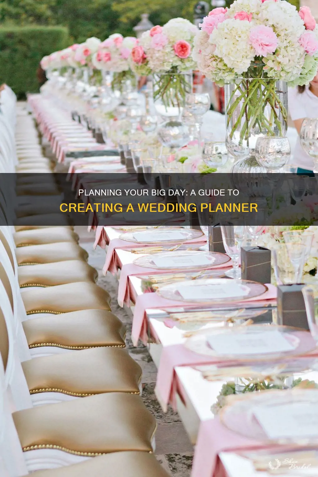 how to create a wedding planner