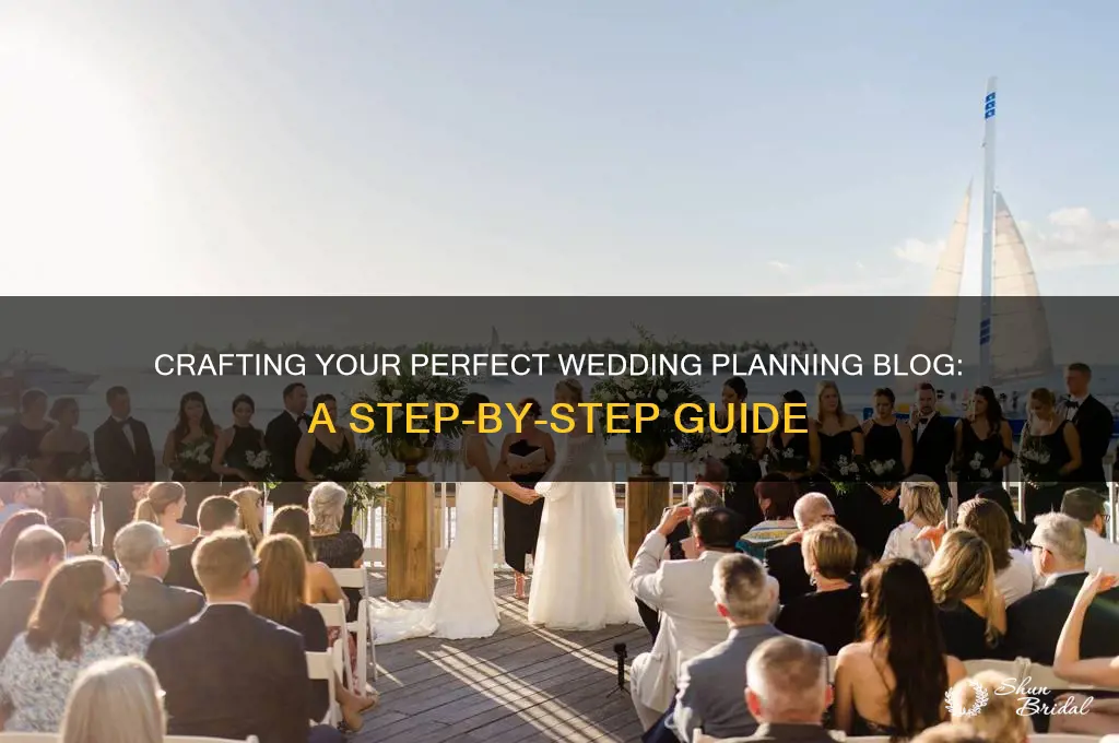 how to create a wedding planningblog