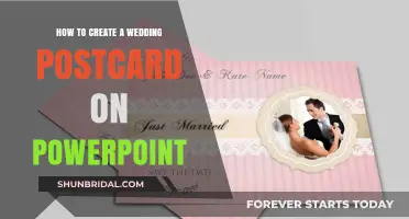 Designing Elegant Wedding Postcards in PowerPoint: A Step-by-Step Guide