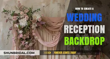Designing a Wedding Reception Backdrop: A Step-by-Step Guide