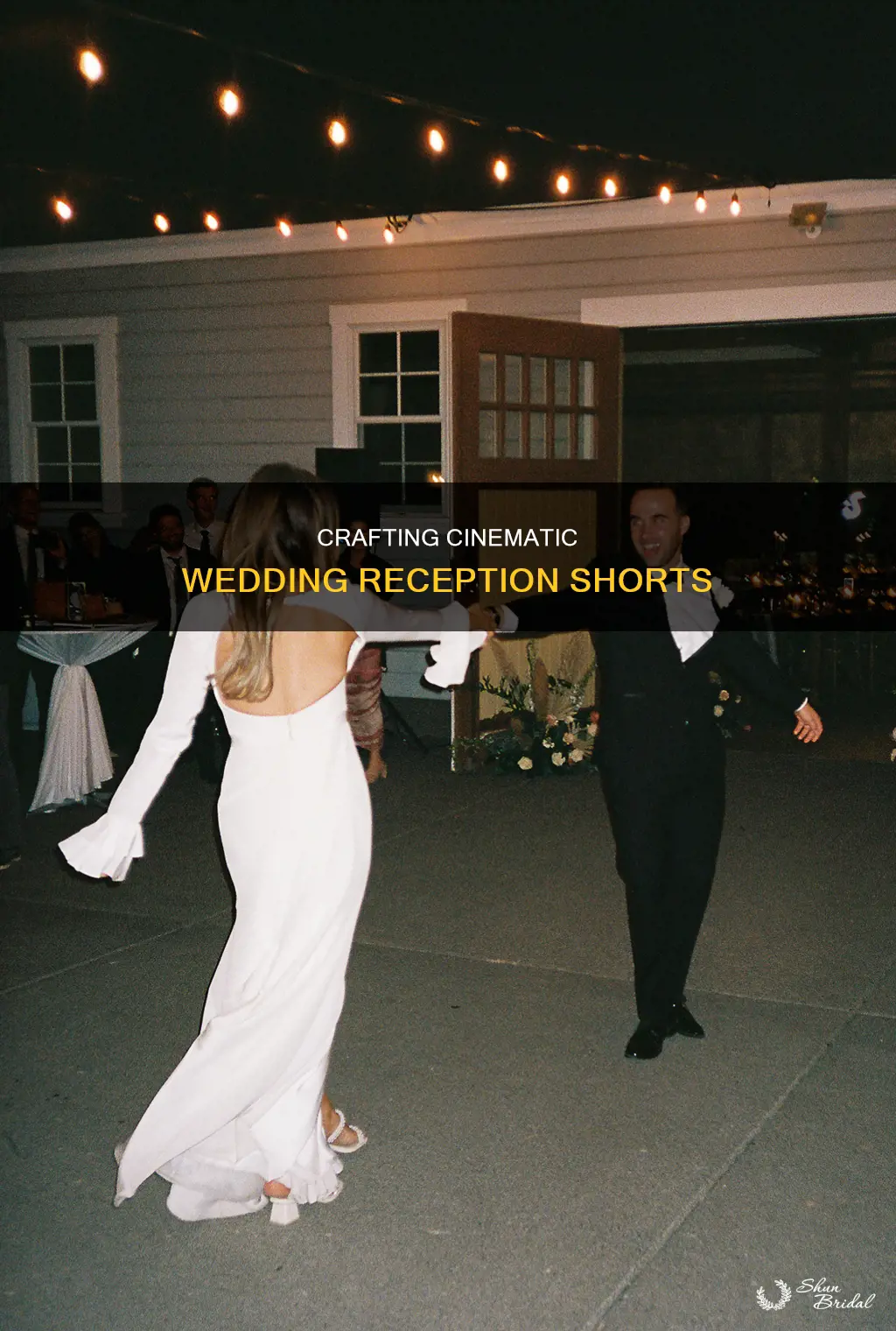 how to create a wedding reception short film