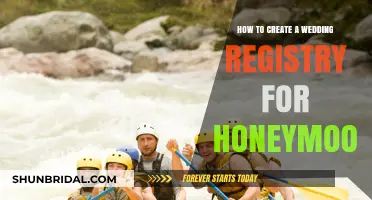Creating a Wedding Registry: Funding Your Honeymoon