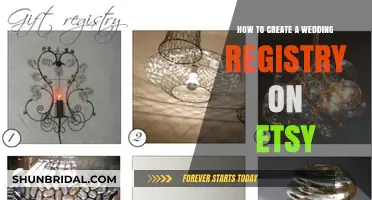 Creating a Wedding Registry: Etsy Edition
