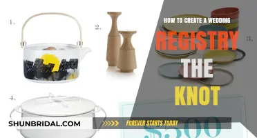 Creating a Wedding Registry: The Knot's Guide
