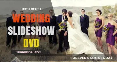 Crafting a Memorable Wedding Slideshow DVD: A Step-by-Step Guide