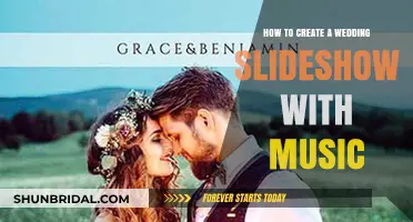 Crafting the Perfect Wedding Slideshow: Music, Memories, and Magic