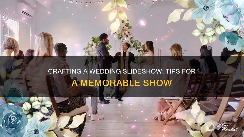 how to create a wedding slideshow