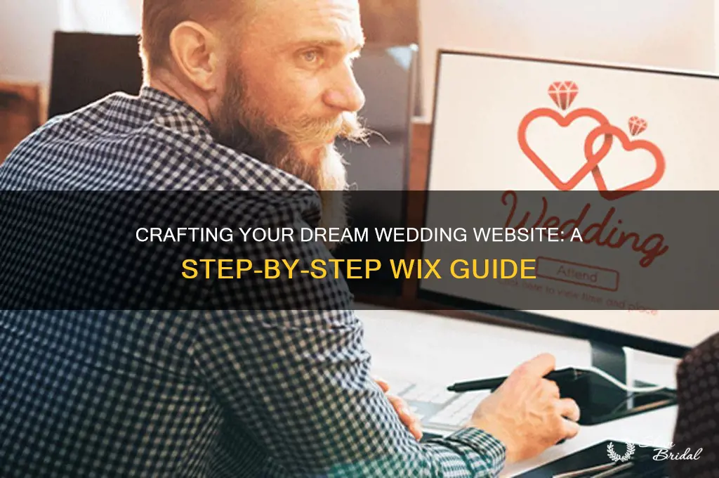 how to create a wedding website on wix
