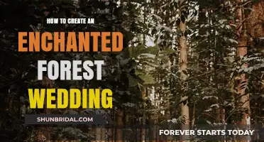 Crafting a Magical Enchanted Forest Wedding: Tips and Ideas