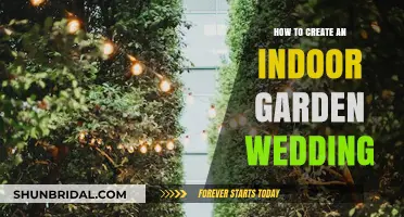 Transform Your Wedding with a Lush Indoor Garden Celebration