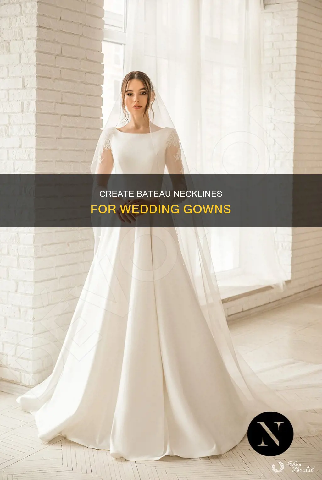 how to create bateau necklines wedding dresses