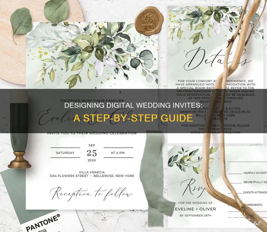 how to create digital wedding invitations