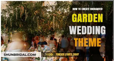 Crafting a Magical Enchanted Garden Wedding Theme: Tips and Ideas