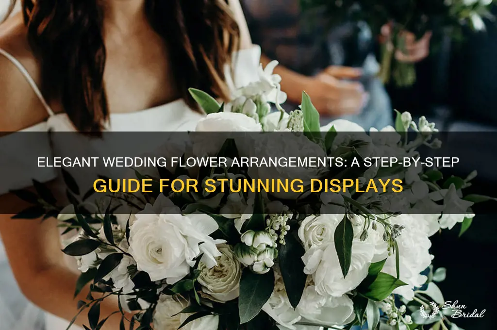 how to create flower arrangements for weddings