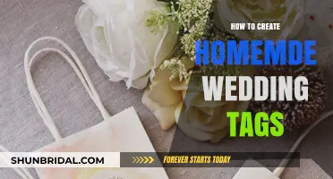 Crafting Personalized Homemade Wedding Tags: A Step-by-Step DIY Guide