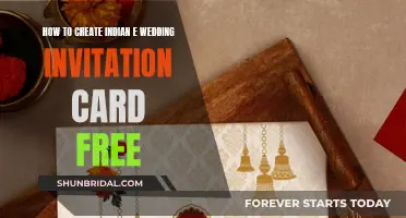 Create a Free Indian E-Wedding Invitation Card Easily