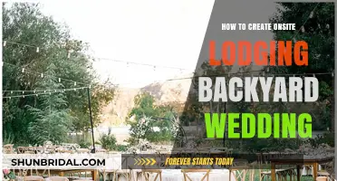 Creating Cozy Onsite Lodging for Your Dream Backyard Wedding