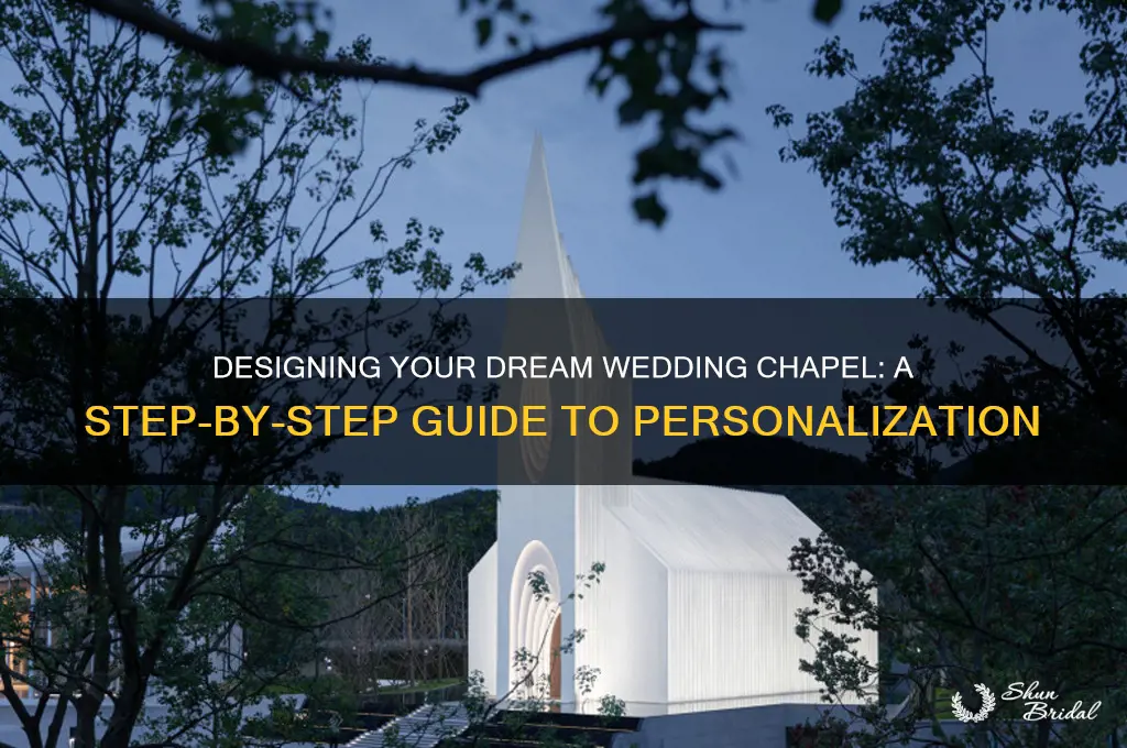how to create own wedding chappel