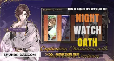 Crafting Epic RPG Vows: A Guide to Night Watch-Inspired Oaths
