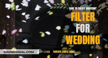 Creating a Customized Snapchat Filter for Your Wedding Day