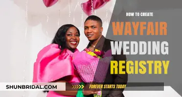 Creating a Wayfair Wedding Registry: A Step-by-Step Guide