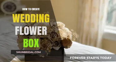 Crafting the Perfect Wedding Flower Box: A Step-by-Step Guide
