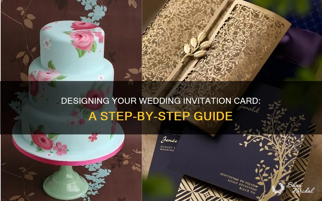 how to create wedding invitation card